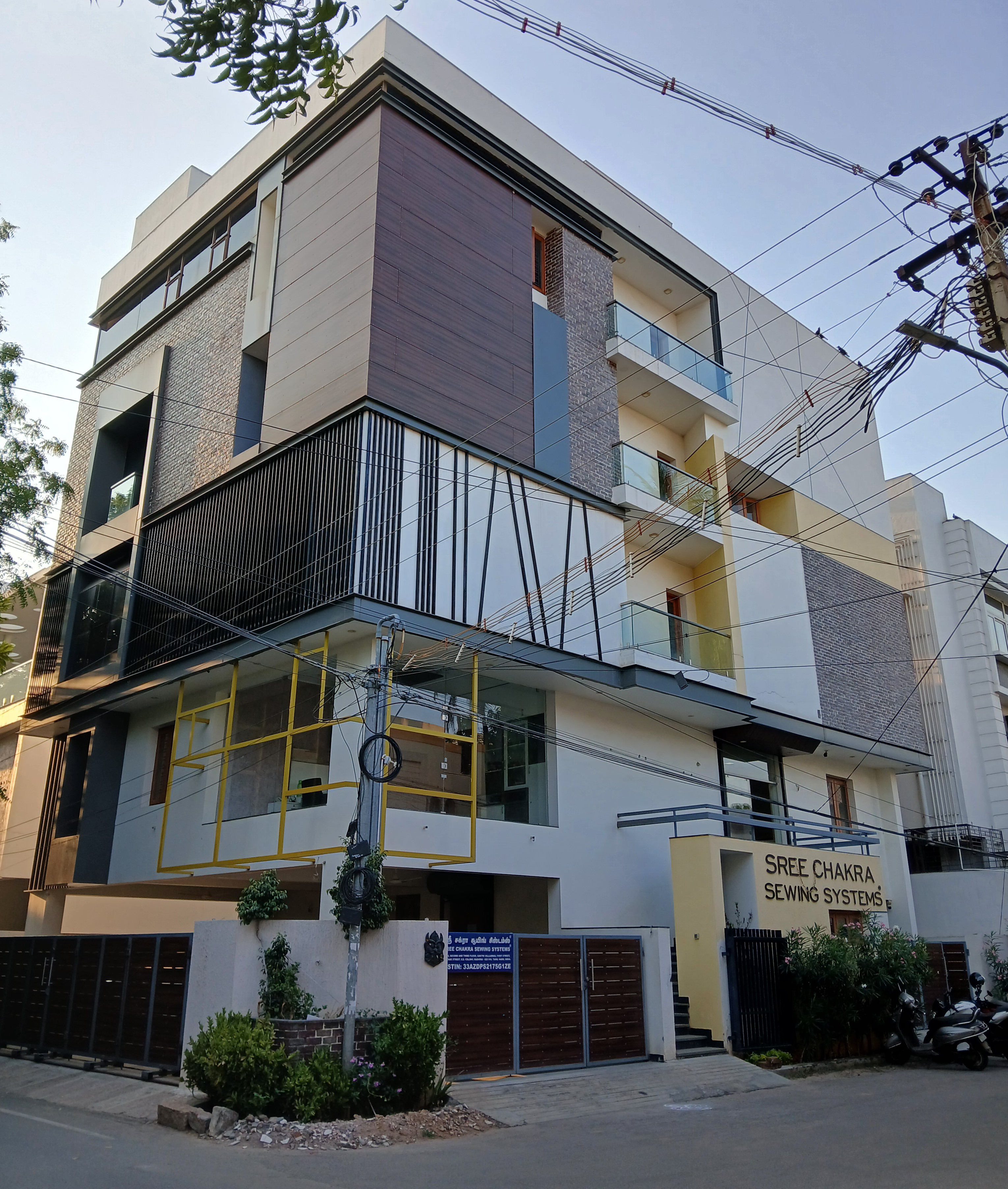 Sree Chakra Sewing Systems Head Office in S.S. Colony, Madurai